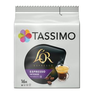 Capsule cafea L'Or Espresso Intense, compatibile Tassimo, 16 capsule