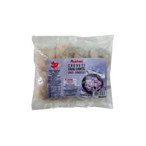 Creveti fara codita congelati Auchan, calibru 31/40, 350 g