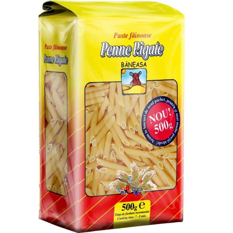 paste-fainoase-baneasa-penne-rigate-500-g