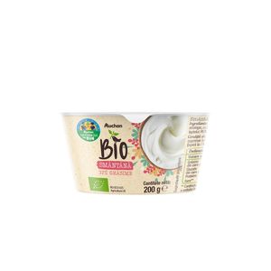 Smantana Auchan Bio, 32% grasime, 200 g