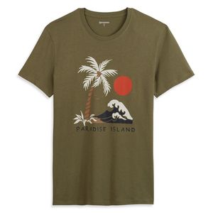 Tricou pentru barbati InExtenso, bumbac, kaki, marimea L