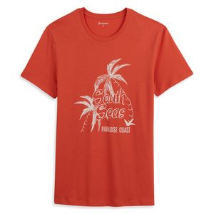 Tricou pentru barbati InExtenso, bumbac, portocaliu, marimea S