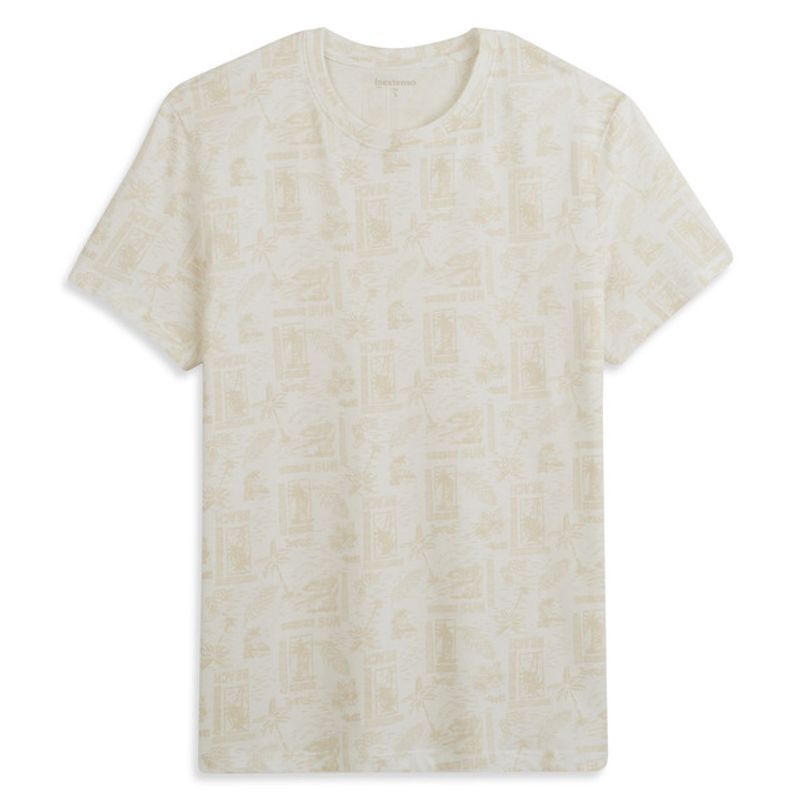 tricou-pentru-barbati-inextenso-bumbac-ecru-marimea-xl