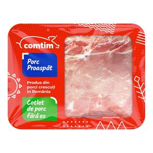 Cotlet de porc fara os bucata Comtim, +/- 1 kg
