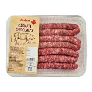 Carnati Chipolatas Auchan, atm, +/- 500 g