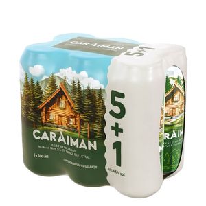 Bere blonda Caraiman, doza, 5+1 x 0.5 l