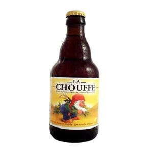 Bere blonda La Chouffe, 8% alcool, sticla, 0.33 l