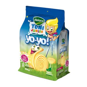 Mozzarella mini rulouri Delaco Yoyo Toni Junior,  100 g