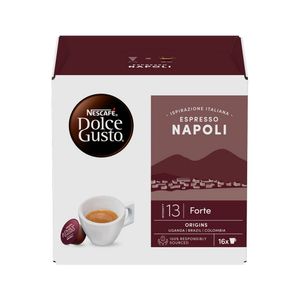 Capsule cafea Nescafe Ristretto Napoli, compatibile Dolce Gusto, 16 capsule