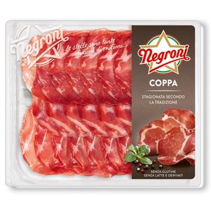 Sunca feliata Negroni Coppa Parma, 100 g