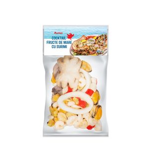 Cocktail fructe de mare congelate Auchan, 500 g