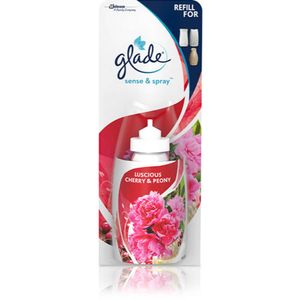 Rezerva odorizant de camera Glade sense & spray, miros de cirese si bujori, 18 ml