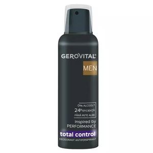 Deodorant antiperspirant Gerovital Men Total Control, 150 ml