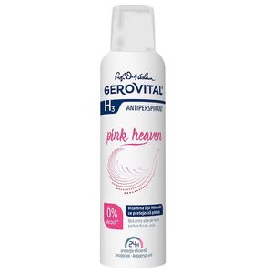Deodorant spray antiperspirant Gerovital H3 Pink Heaven, 150 ml