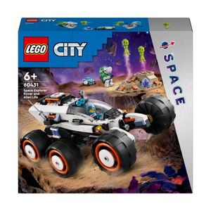 LEGO City - Rover de explorare spatiala si viata extraterestra 60431, 311 piese