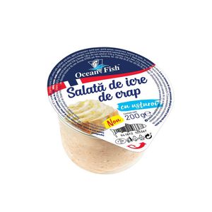 Salata de icre crap cu usturoi Ocean Fish, 200 g