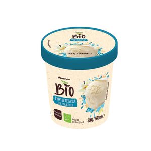 Inghetata Bio cu aroma de vanilie Auchan, 300 g