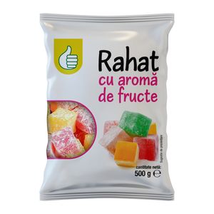 Rahat cu aroma de fructe Auchan 500 g