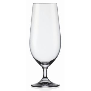 Set 6 pahare pentru bere Bohemia Lara din sticla, 380 ml