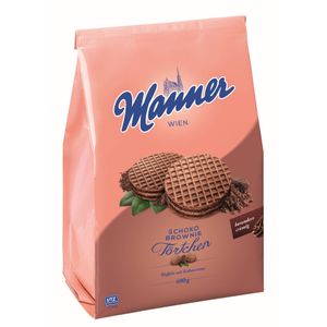 Napolitane cu ciocolata Manner, 400 g