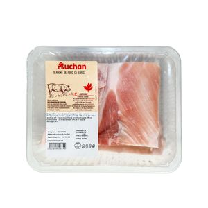 Slanina de porc cu sorici Auchan, atm, +/- 1 kg