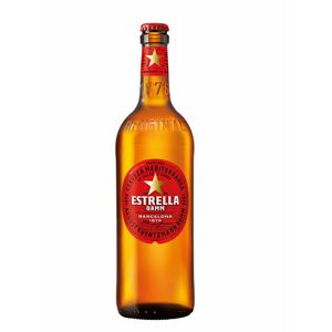 Bere blonda Estrella Damm, sticla, 0.66 l