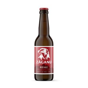 Bere artizanala Zaganu Red Ale, 0.33 l