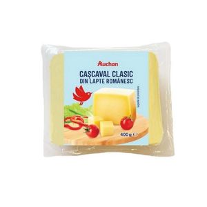 Cascaval clasic Auchan, 400 g