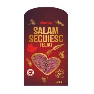 Salam Secuiesc feliat Auchan, 100 g