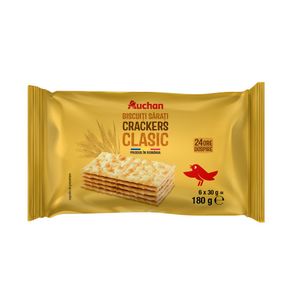 Crackers classic Auchan, 180g