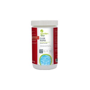 Clor rapid actiune imediata Garden Star, pentru piscine, 1 kg