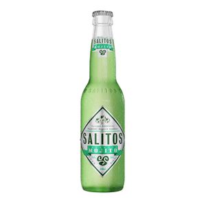 Bere aromatizata Salitos Mojito, alcool 5%, sticla, 0.33 l