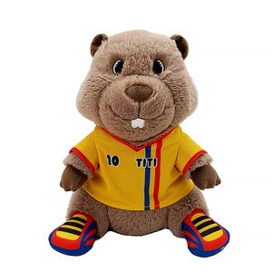 Jucarie de plus Titi fotbalist One Two Fun,  28 cm