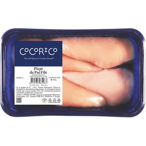 Piept de pui dezosat fara piele Coco Rico, caserola, +/- 1.2 kg