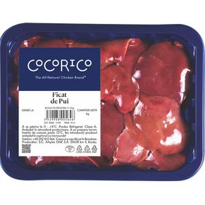 Ficat de pui Cocorico, caserola, +/- 900 g