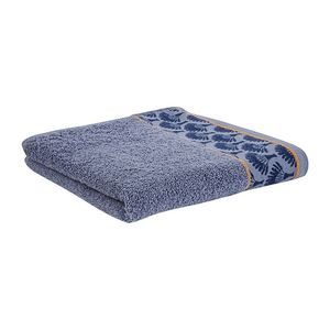 Prosop de baie din bumbac Actuel Fancy, albastru, 70 x 140 cm