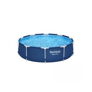 Piscina cu cadru Bestway Steel Pro, cu pompa de filtru, 305 x 76 cm, albastru