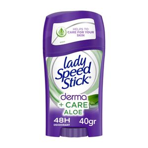 Deodorant solid Lady Speed Stick Derma+Care Aloe, 40 g