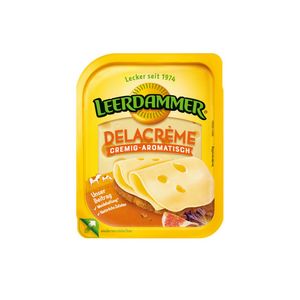 Branza feliata Leerdammer Delacreme, 5 felii, 125 g