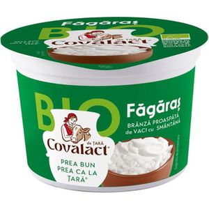 Branza de vaca bio Covalact Fagaras, 185 g