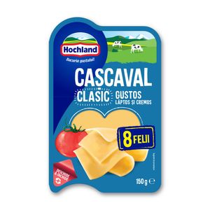 Cascaval clasic felii Hochland, 150 g