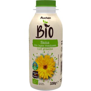 Sana BIO Auchan, 3.6% grasime, 330 g