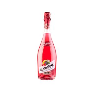 Cocktail cu suc de lamaie, extracte de menta, soc si fructe de padure Zarea Cocktail To Go Hugo Rose, 0.75 l