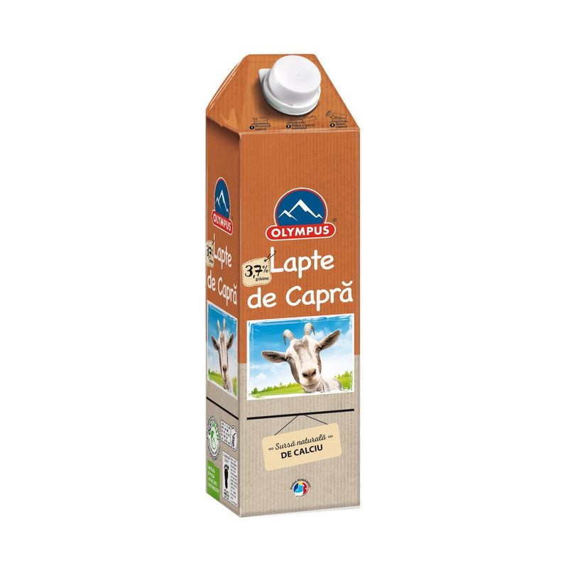 Olympus | Lapte de capra integral Olympus, 3.7% grasime, 1 l Auchan Online