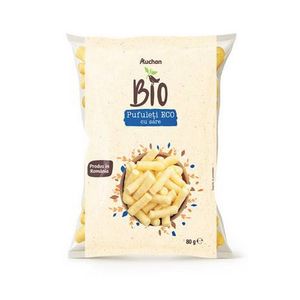 Pufuleti ECO cu sare Auchan, 80 g