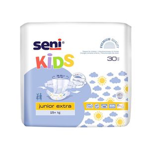 Scutece pentru incontinenta Seni Kids Junior Extra, 15 + kg, 30 bucati