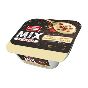 Iaurt cu migdale caramelizate Muller Mix, 130 g