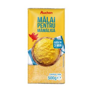 Malai pentru mamaliga Auchan, gata in 3 minute, 500 g