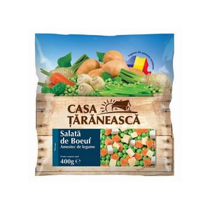 Amestec de legume pentru salata boeuf Casa Taraneasca, 400 g