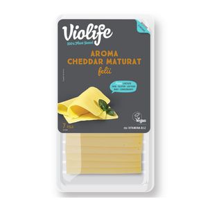 Specialitate Cheddar felii Violife 140 g